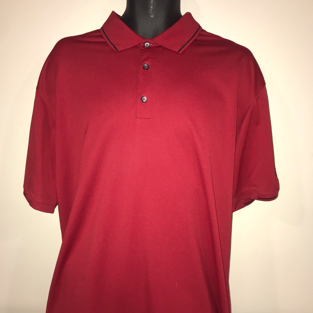 Nike Golf Fit Dry XL Maroon Polo